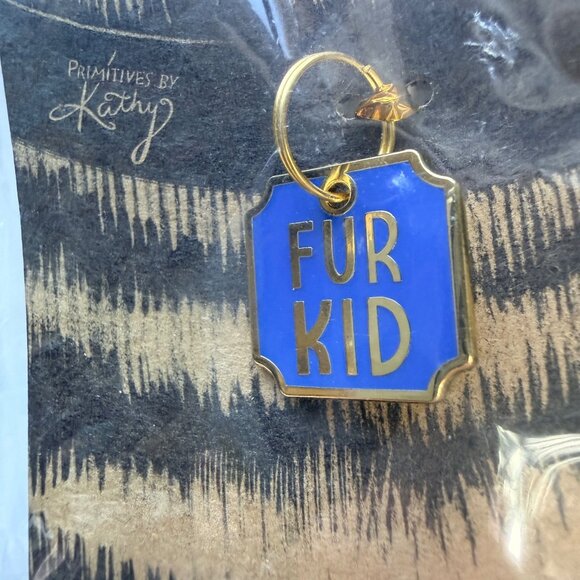 Primitives By Kathy Pet Charms Fur Kid & Good Girl Metal & Enamel Set - Picture 2 of 4